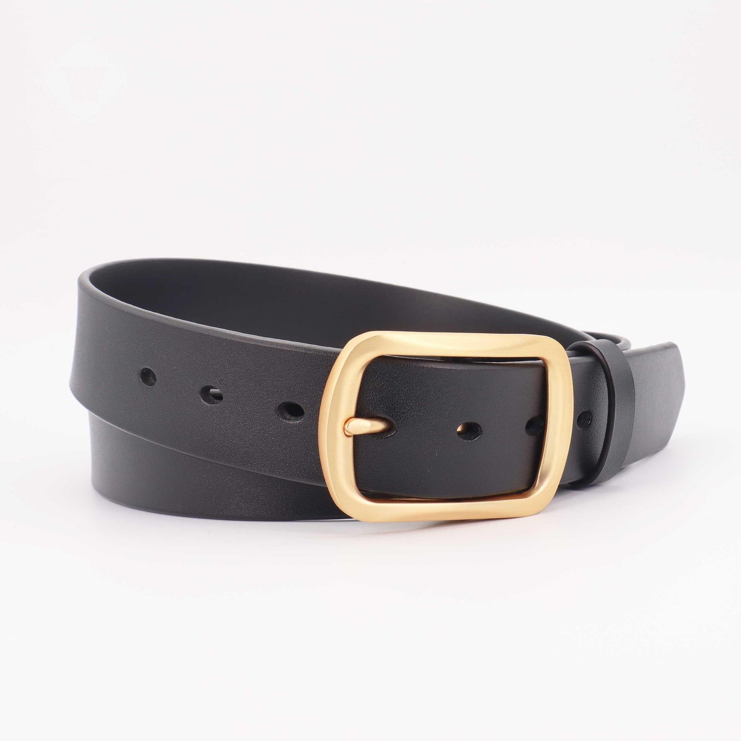 Handcrafted Genuine black Leather Belts – brushed polish Pin Buckle, Stylish, Durable, Adjustable Waist Belts for Men, Perfect Gift for Him